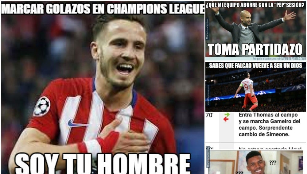 Los memes de la jornada de Champions League