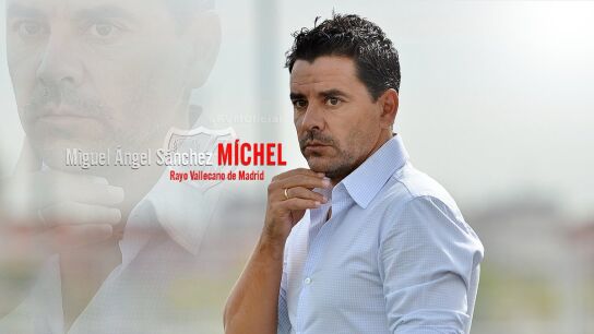 M&iacute;chel, entrenador del Rayo Vallecano