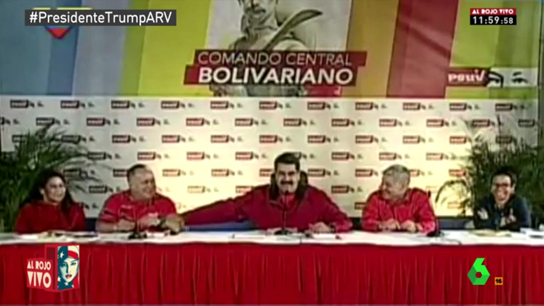 Frame 22.274291 de: Nicolás Maduro sigue fiel a laSexta: "Siempre me sacan en Zapeando, lo veo de madrugada"