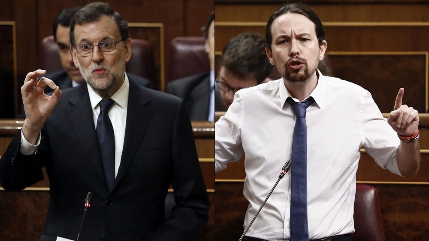 Mariano Rajoy y Pablo Iglesias