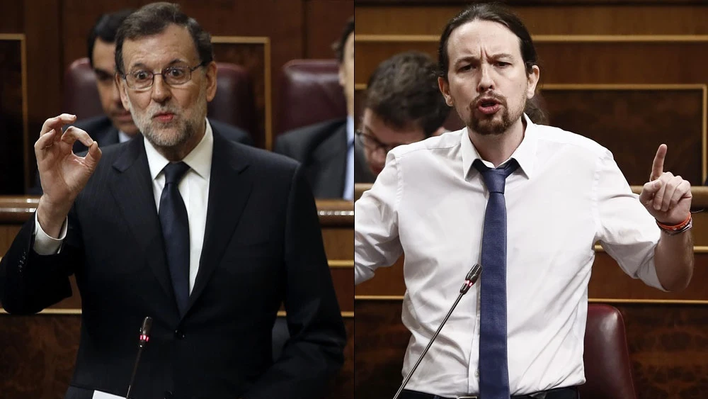 Mariano Rajoy y Pablo Iglesias