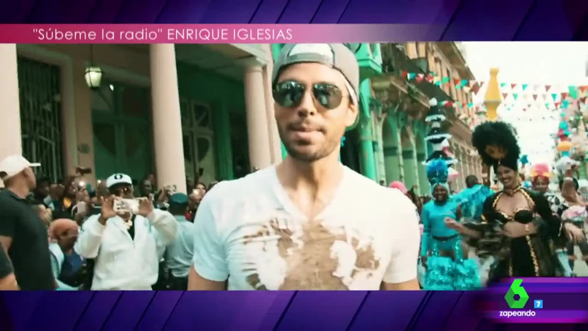 Enrique Iglesias, en el videoclip de su nueva canción