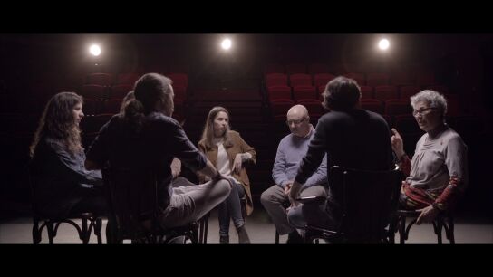 Pablo Iglesias frente a sus votantes en Salvados
