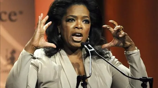 La presentadora Oprah Winfrey