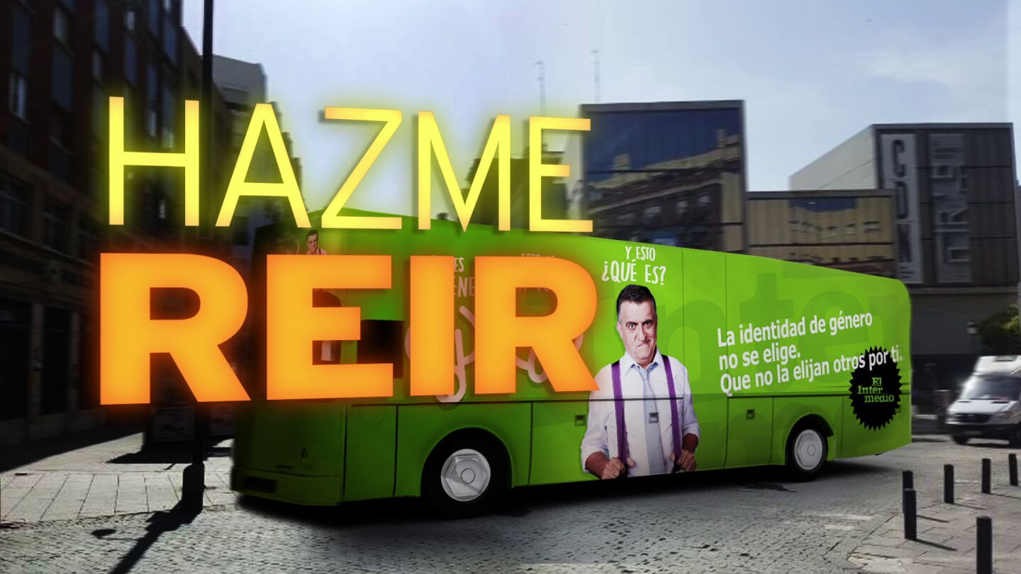 El autob&uacute;s reivindicativo de El Intermedio