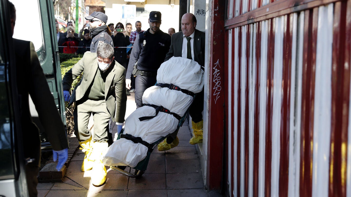 Cad&aacute;ver de la mujer asesinada en Alcobendas