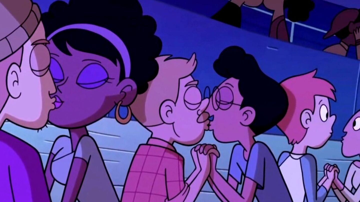 Beso homosexual en Disney