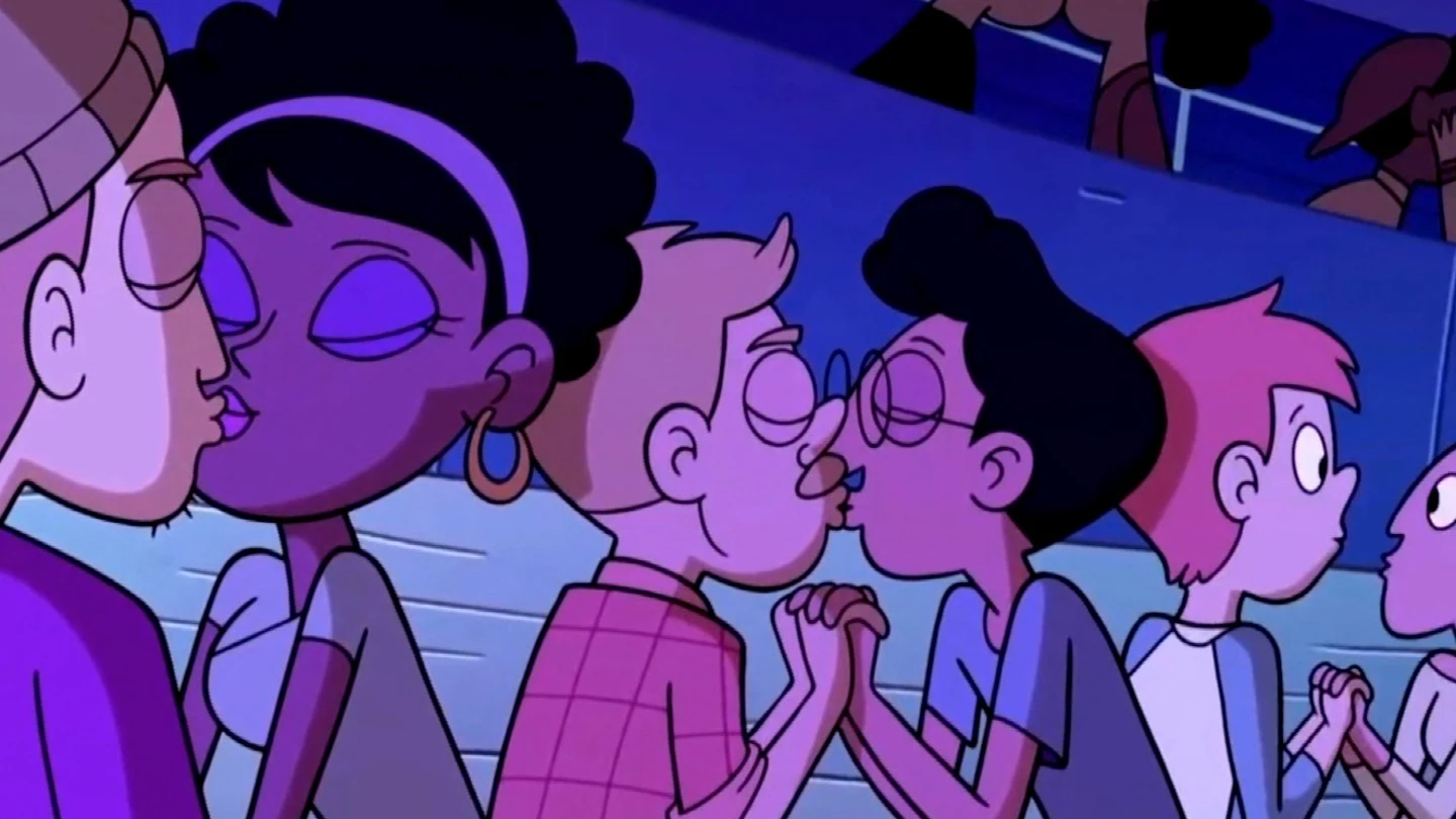 Beso homosexual en Disney Beso homosexual en Disney