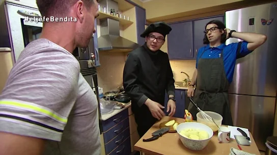 El Jefe Infiltrado de Bendita Cocina con Borja El Jefe Infiltrado de Bendita Cocina