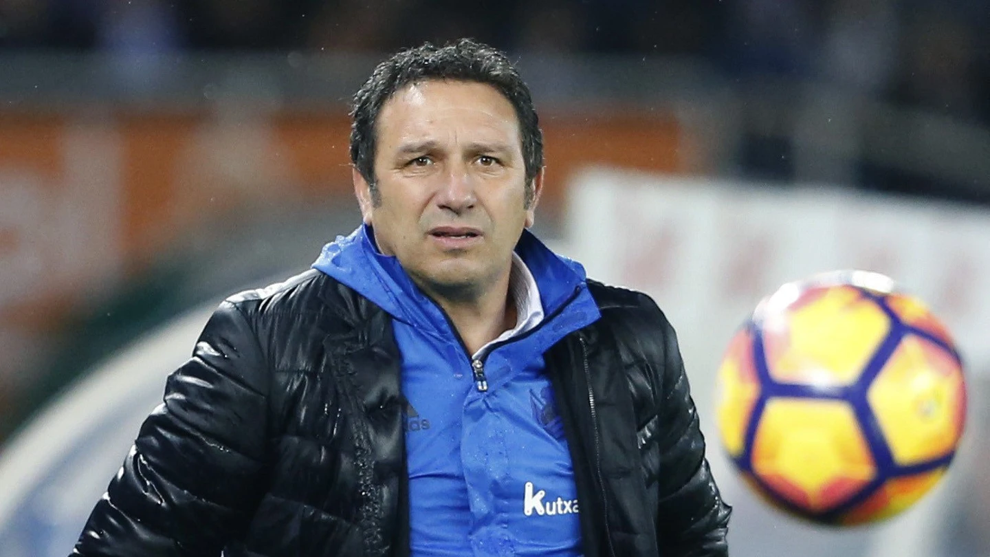 Eusebio, en un partido de la Real Sociedad Eusebio, en un partido de la Real Sociedad