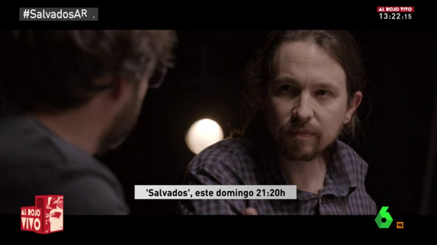 Pablo Iglesias con Jordi &Eacute;vole