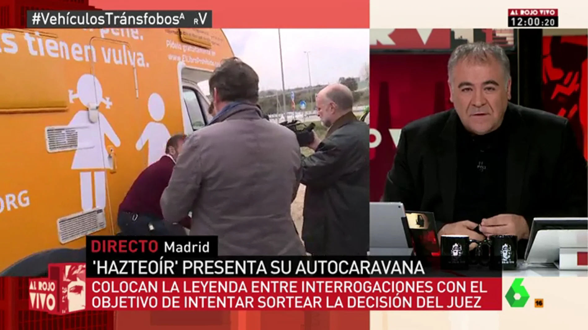 Frame 135.743933 de: Antonio García Ferreras, contra el autobús de la vergüenza: "Afortunadamente España se parece muy poco a Hazte Oír"
