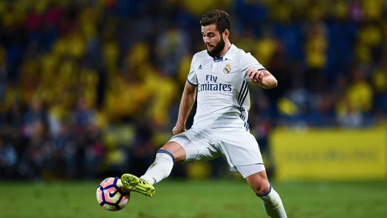 Nacho Fernández en un partido con el Real Madrid Nacho Fernández en un partido con el Real Madrid