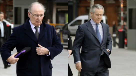 Rodrigo Rato y Miguel Blesa a la llegada a la Audiencia Nacional Rodrigo Rato y Miguel Blesa a la llegada a la Audiencia Nacional