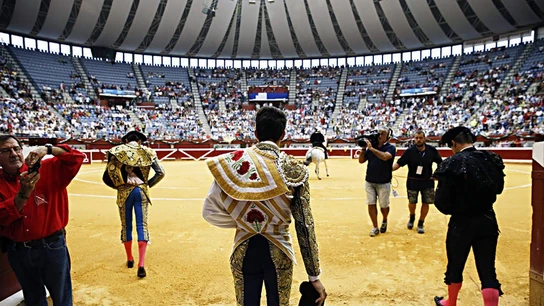 Imagen de archivo de la plaza de toros de San Sebastián Imagen de archivo de la plaza de toros de San Sebastián
