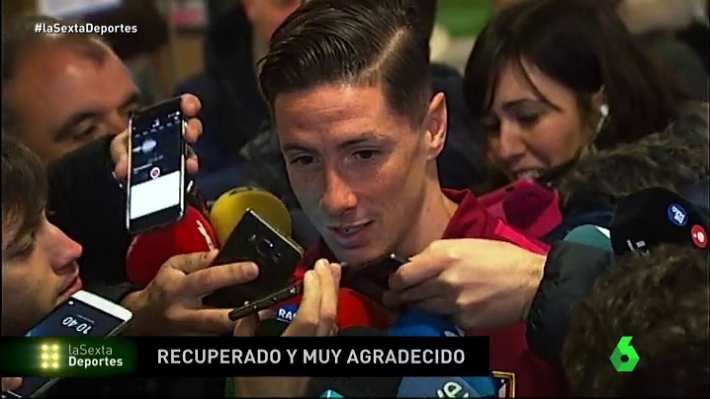 Frame 32.549999 de: Torres recibe el alta: "Por suerte todo qued&oacute; en un susto"
