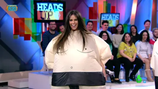 Cristina Pedroche, vestida de sumo Cristina Pedroche, vestida de sumo