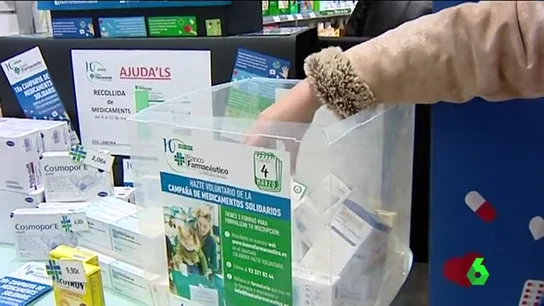 El banco farmacéutico recoge medicinas para las personas sin recursos económicos El banco farmacéutico recoge medicinas para las personas sin recursos económicos