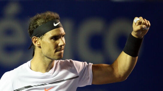 Nadal celebra una victoria