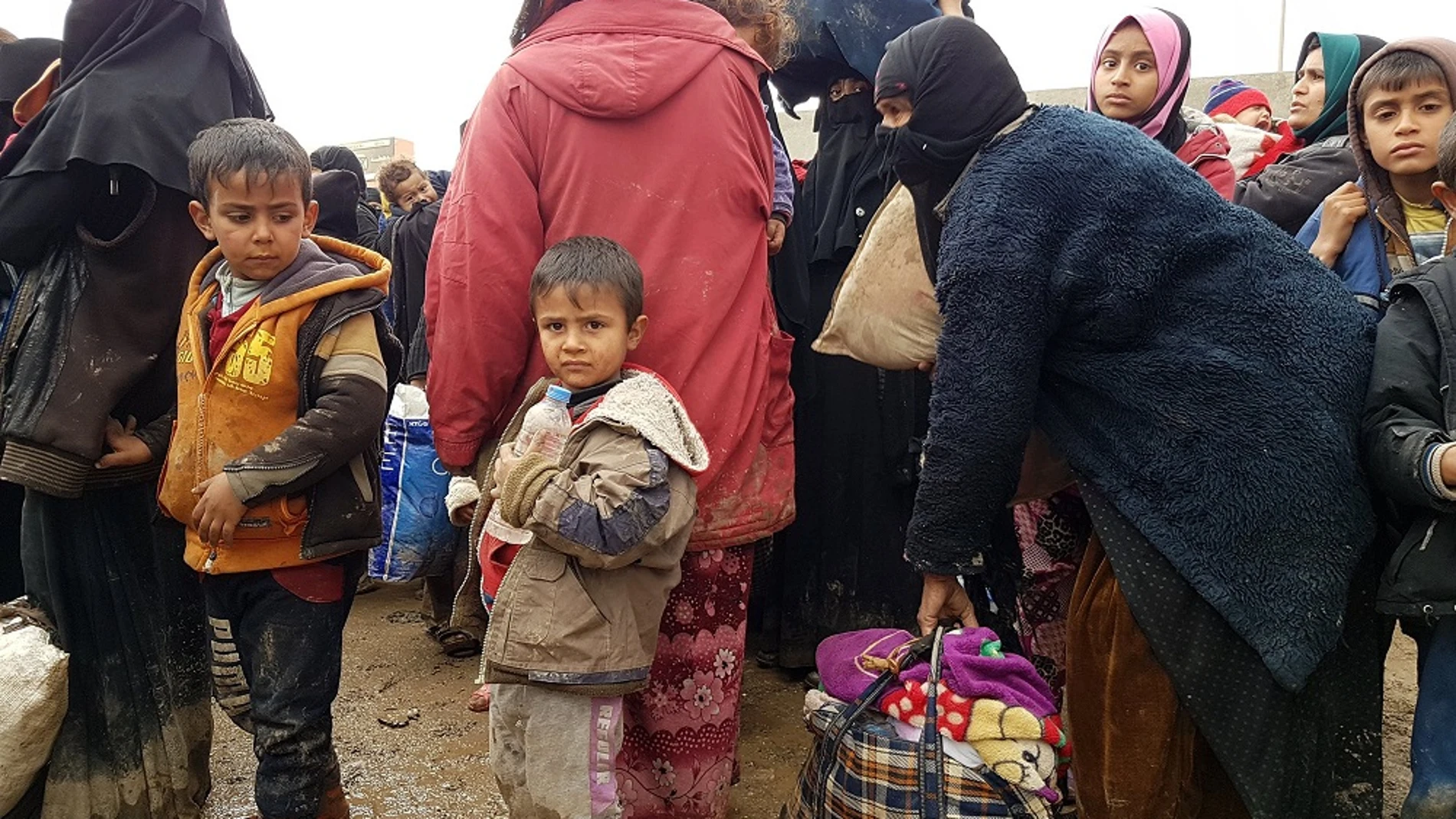 Miles de personas, obligadas a abandonar sus hogares en Mosull