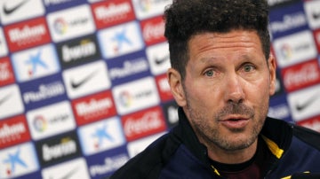 Simeone, en rueda de prensa