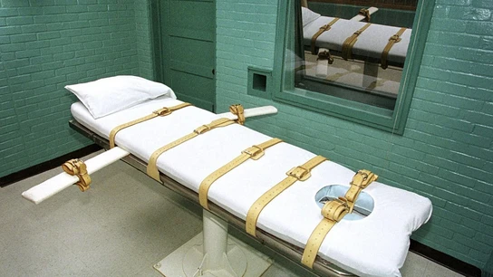 Arkansas (EE.UU.) pretende ejecutar a ocho presos en 10 días Fotografía fechada en el año 2000 que muestra la cámara de la muerte donde los presos fallecen por inyección letal, en la Unidad Paredes en Huntsville (Texas), EE.UU. Arkansas (EE.UU.) pretende ejecutar a ocho presos en 10 días Fotografía fechada en el año 2000 que muestra la cámara de la muerte donde los presos fallecen por inyección letal, en la Unidad Paredes en Huntsville (Texas), EE.UU.