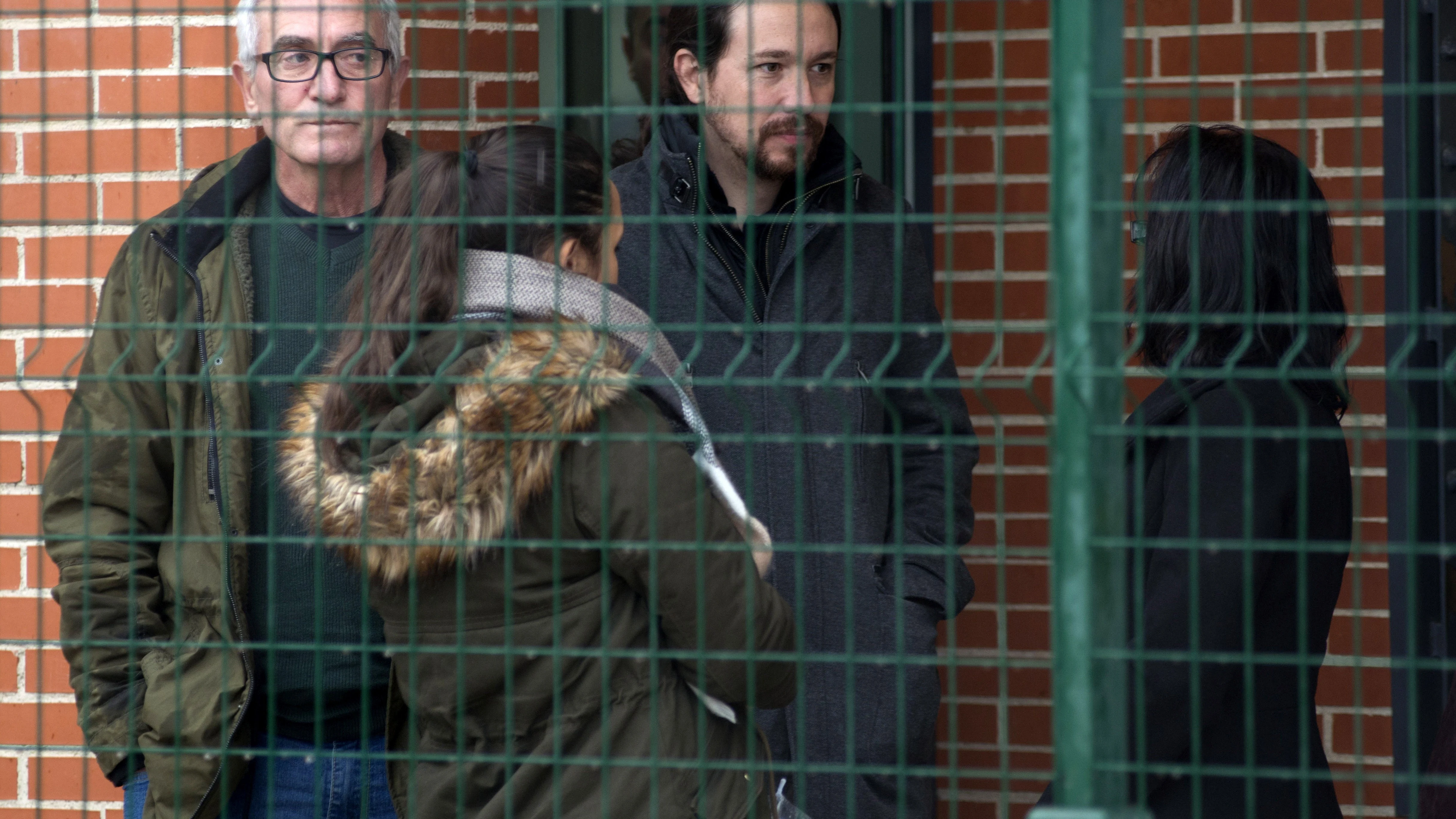 Iglesias y Cañamero visitan a Andrés Bódalo en la prisión de Jaén Iglesias y Cañamero visitan a Andrés Bódalo en la prisión de Jaén