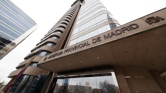 Fachada de la Audiencia Provincial de Madrid. Fachada de la Audiencia Provincial de Madrid.