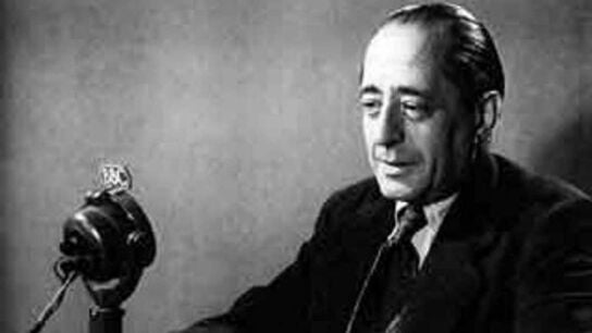 El escritor Arturo Barea