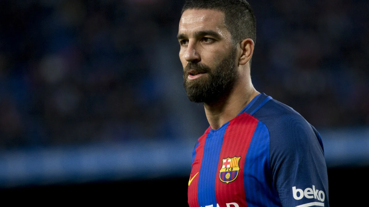 Arda Turan, con el Barça