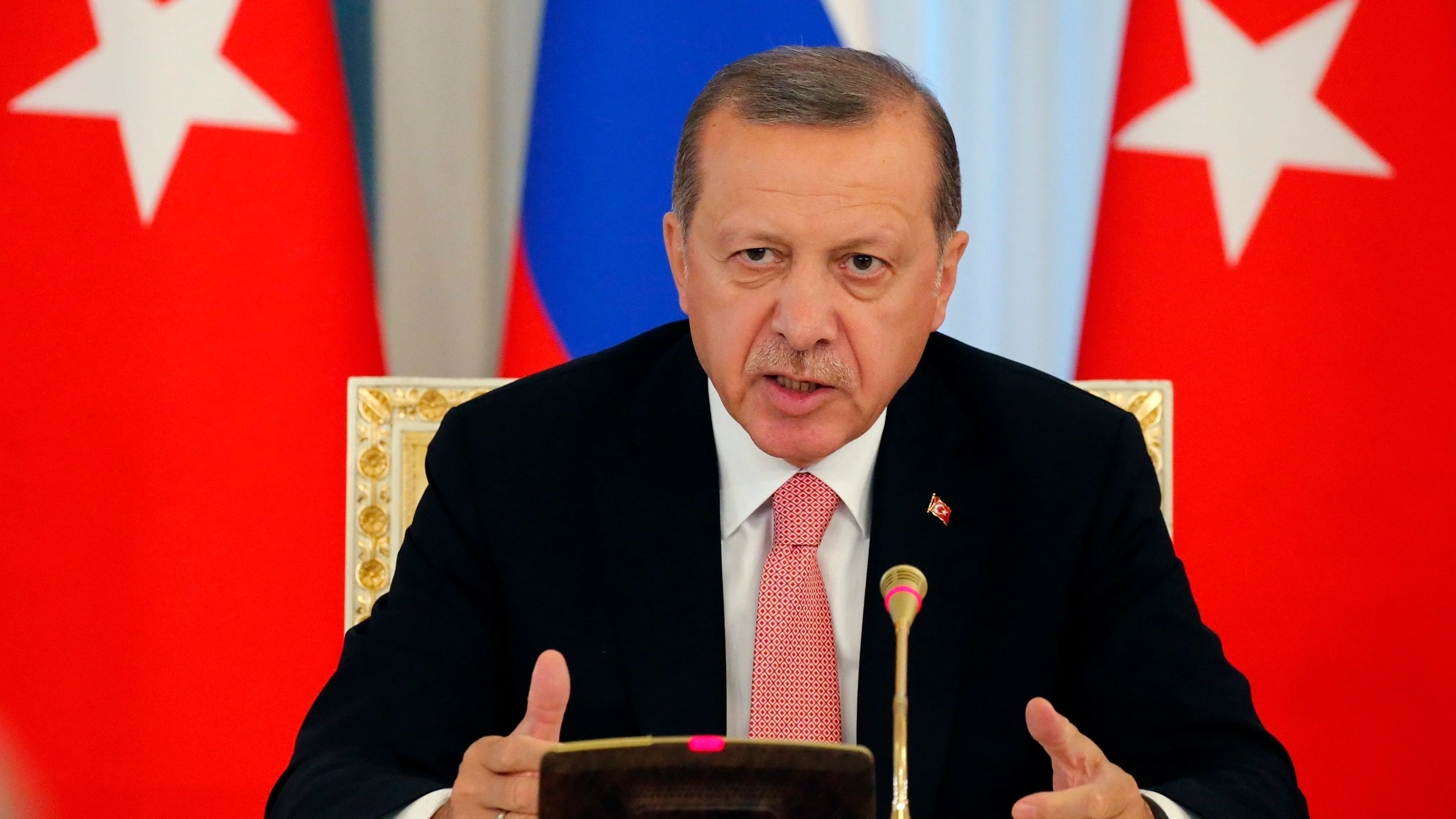 El presidente turco, Erdogan El presidente turco, Erdogan