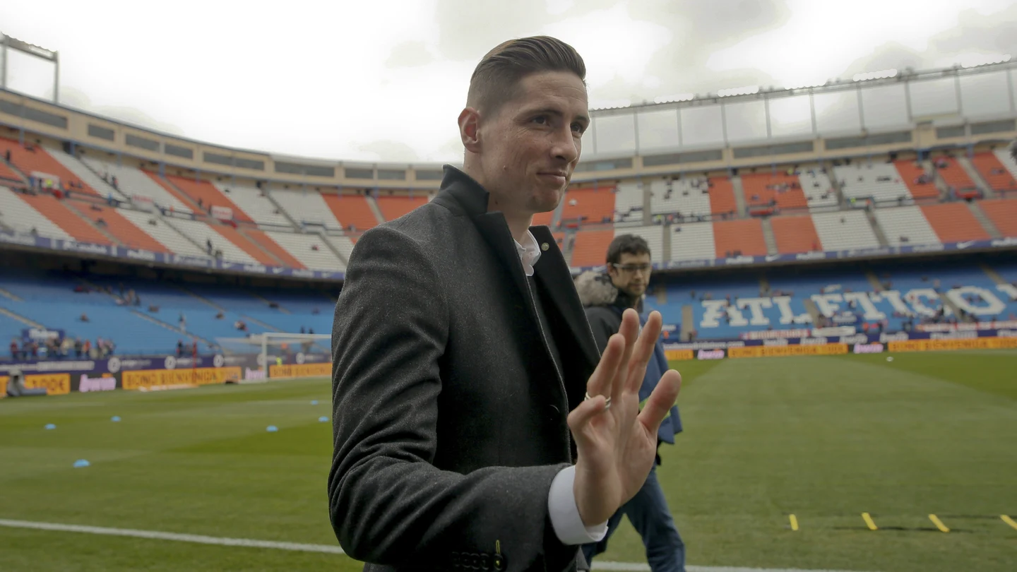 Fernando Torres en el Vicente Calderón Fernando Torres en el Vicente Calderón