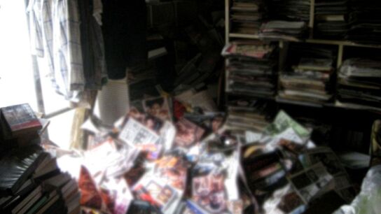 Un hombre muere aplastado tras caerle seis toneladas de sus revistas porno