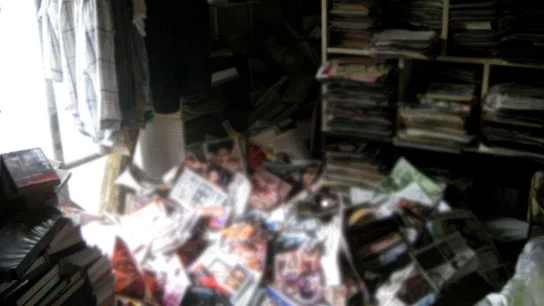 Un hombre muere aplastado tras caerle seis toneladas de sus revistas porno Un hombre muere aplastado tras caerle seis toneladas de sus revistas porno
