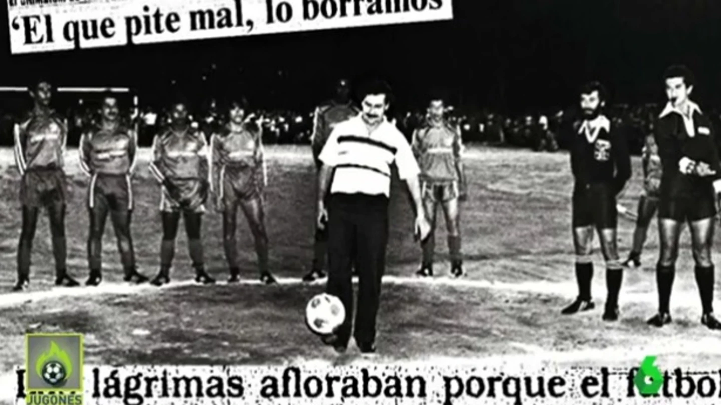 Pablo Escobar y su relación con el fútbol Pablo Escobar y su relación con el fútbol
