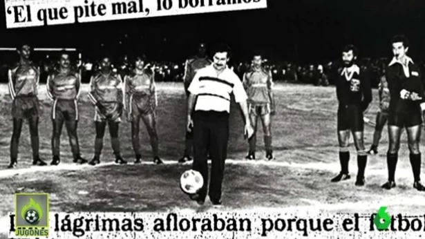 Pablo Escobar y su relación con el fútbol