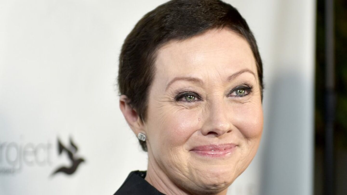 La actriz Shannen Doherty reaparece en un acto ben&eacute;fico