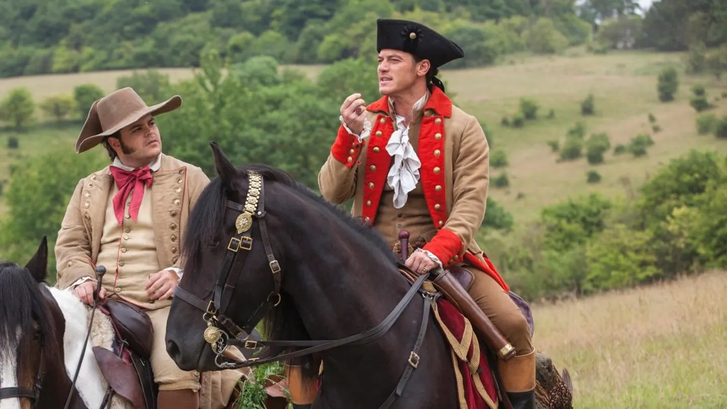 Josh Gad y Luke Evans en 'La Bella y la Bestia' Josh Gad y Luke Evans en 'La Bella y la Bestia'