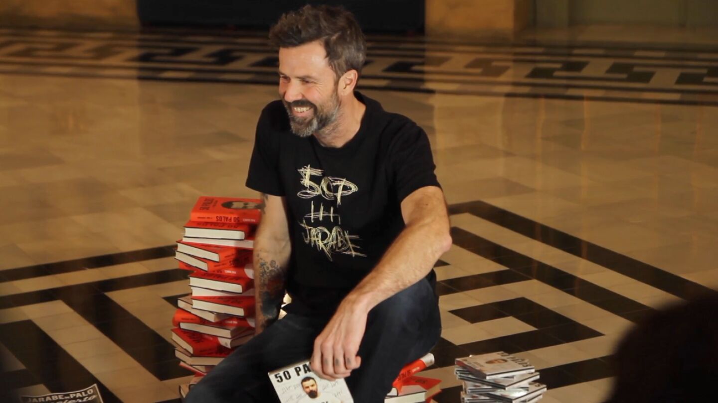 Pau Don&eacute;s presentando su disco y libro '50 Palos'