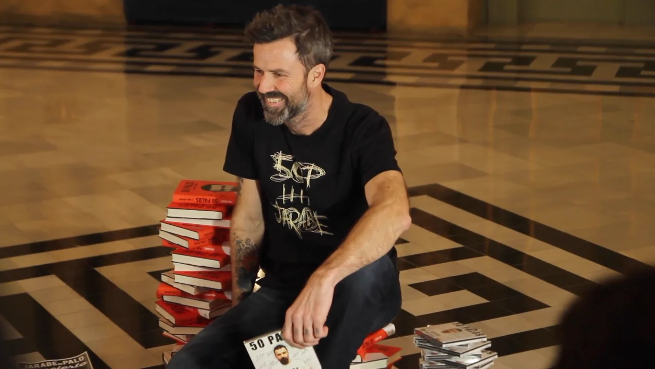 Pau Don&eacute;s presentando su disco y libro '50 Palos'