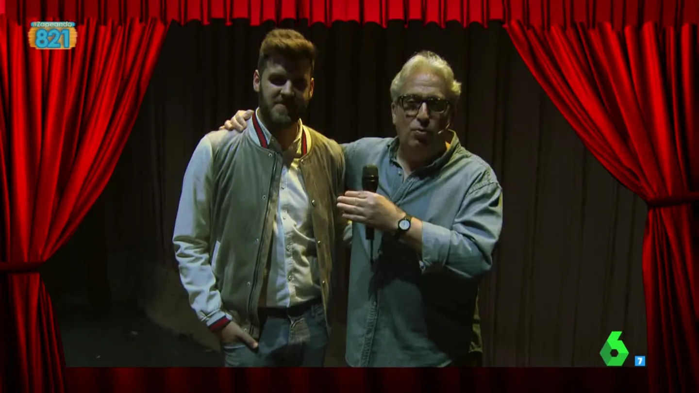 Uno de los concursantes de 'Tu cara no me suena todavía' gasta una broma con Leo Harlem Uno de los concursantes de 'Tu cara no me suena todavía' gasta una broma con Leo Harlem