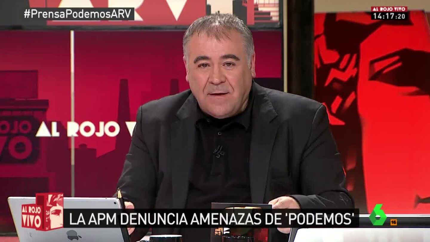 Antonio Garc&iacute;a Ferreras en Al Rojo Vivo