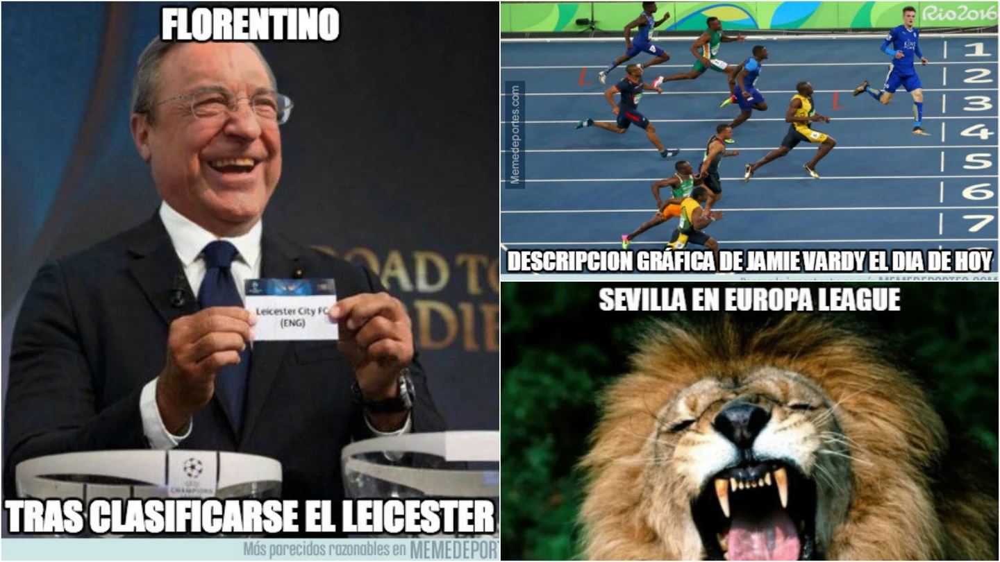 Los mejores memes del Sevilla-Leicester Los mejores memes del Sevilla-Leicester