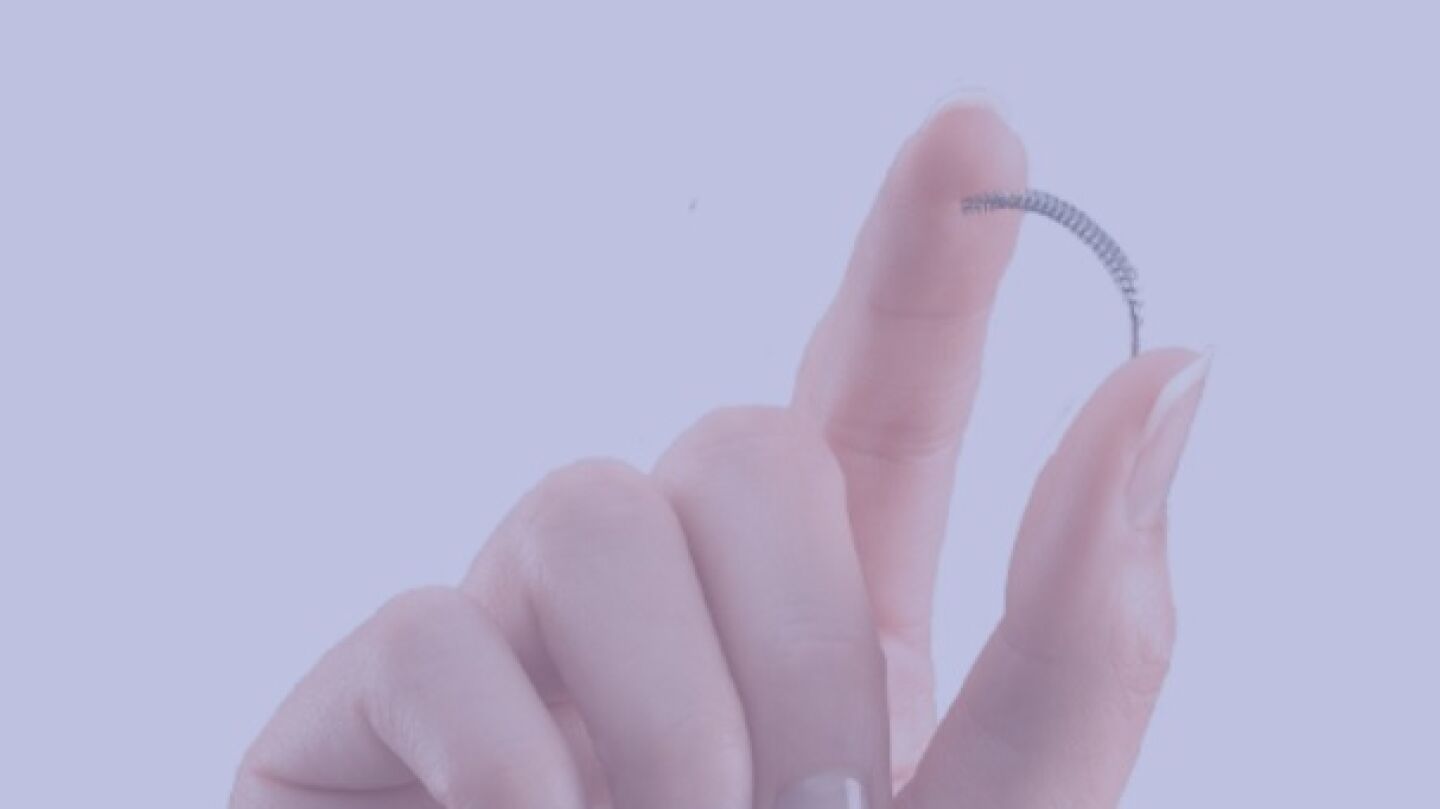Essure es un peque&ntilde;o muelle que se usa como anticonceptivo