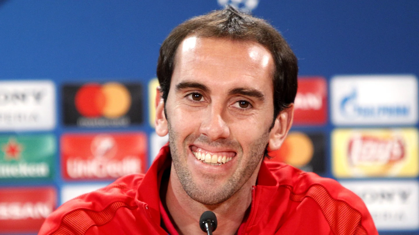 Diego Godín en rueda de prensa Diego Godín en rueda de prensa