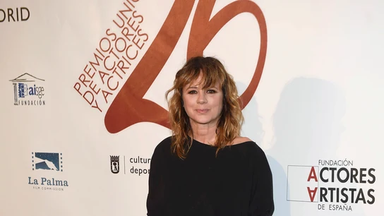 Emma Suárez ALFOMBRA ROJA DE LOS PREMIOS UNIÓN DE ACTORES 2017