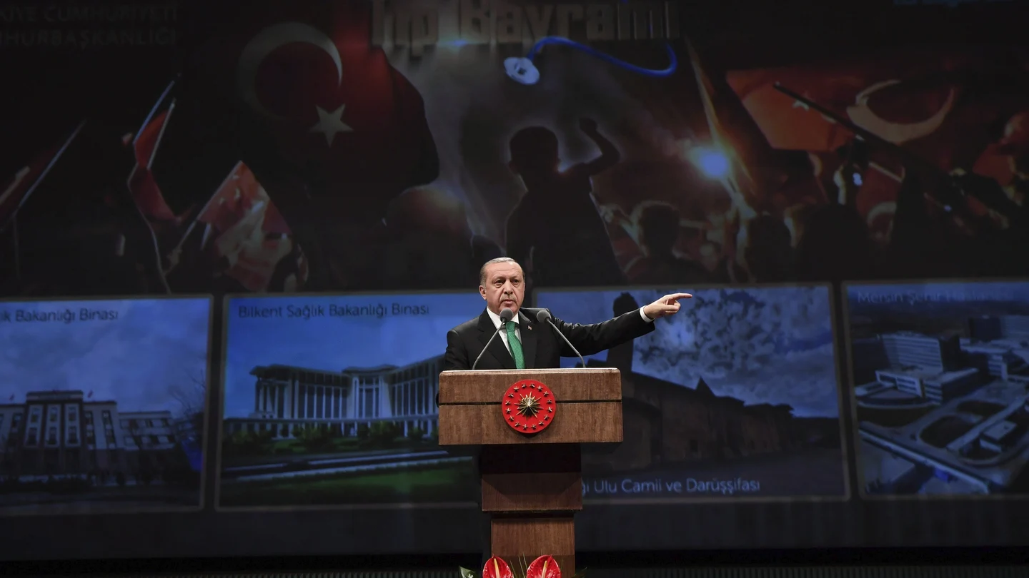 El presidente turco, Recep Tayyid Erdogan El presidente turco, Recep Tayyid Erdogan