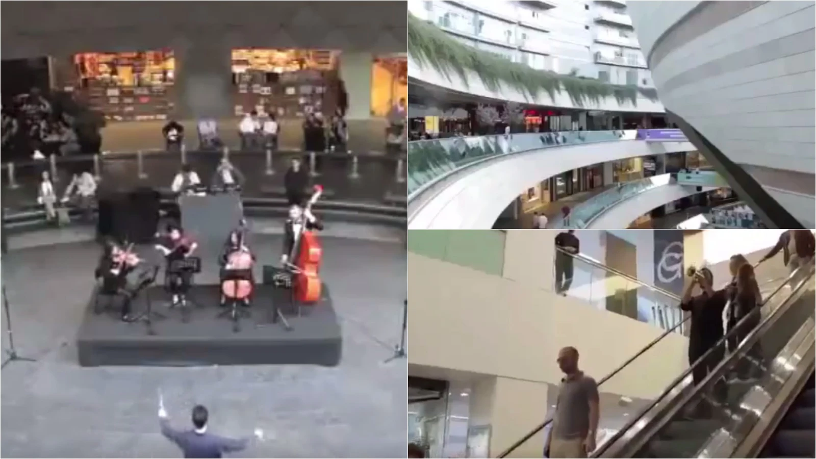 Suena el himno de la Champions en un centro comercial de Estambul Suena el himno de la Champions en un centro comercial de Estambul