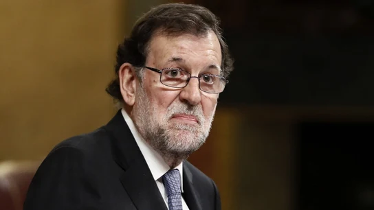 Mariano Rajoy, durante su intervención ante el pleno del Congreso donde expone las conclusiones del último Consejo Europeo Mariano Rajoy, durante su intervención ante el pleno del Congreso donde expone las conclusiones del último Consejo Europeo