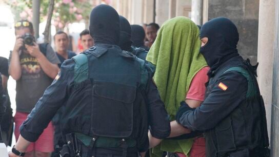 Imagen de archivo de una operaci&oacute;n antiyihadista con varios detenidos tambi&eacute;n en Arb&uacute;cies
